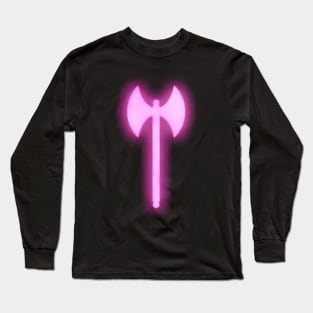 Spiritual Weapon (Pink Greataxe) Long Sleeve T-Shirt